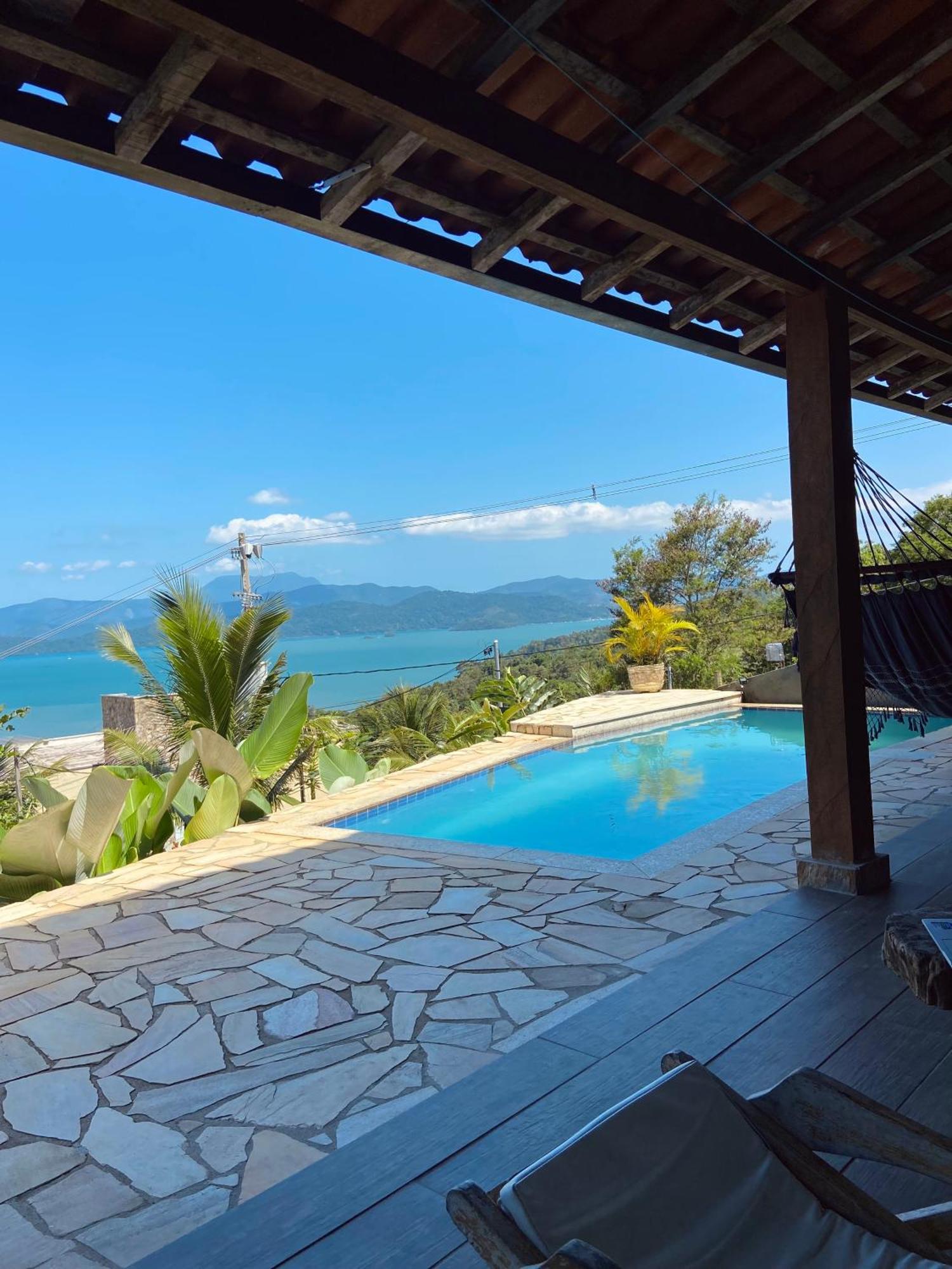 Casa Em Paraty, Piscina Com Vista Para O Mar 외부 사진